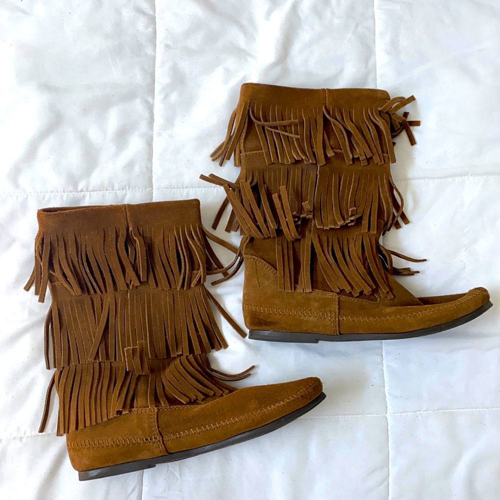 Fringe Boots